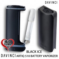 DAVINCI ARTIQ 510 BATTERY VAPORIZER BLACK WEED MEDVAPE THC